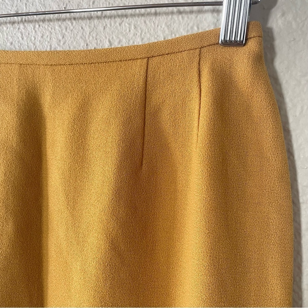 Vintage 70’s Sassco Classic 100% Wool Pencil Skirt Women’s 6 Petite Vibrant Work - Picture 4 of 14